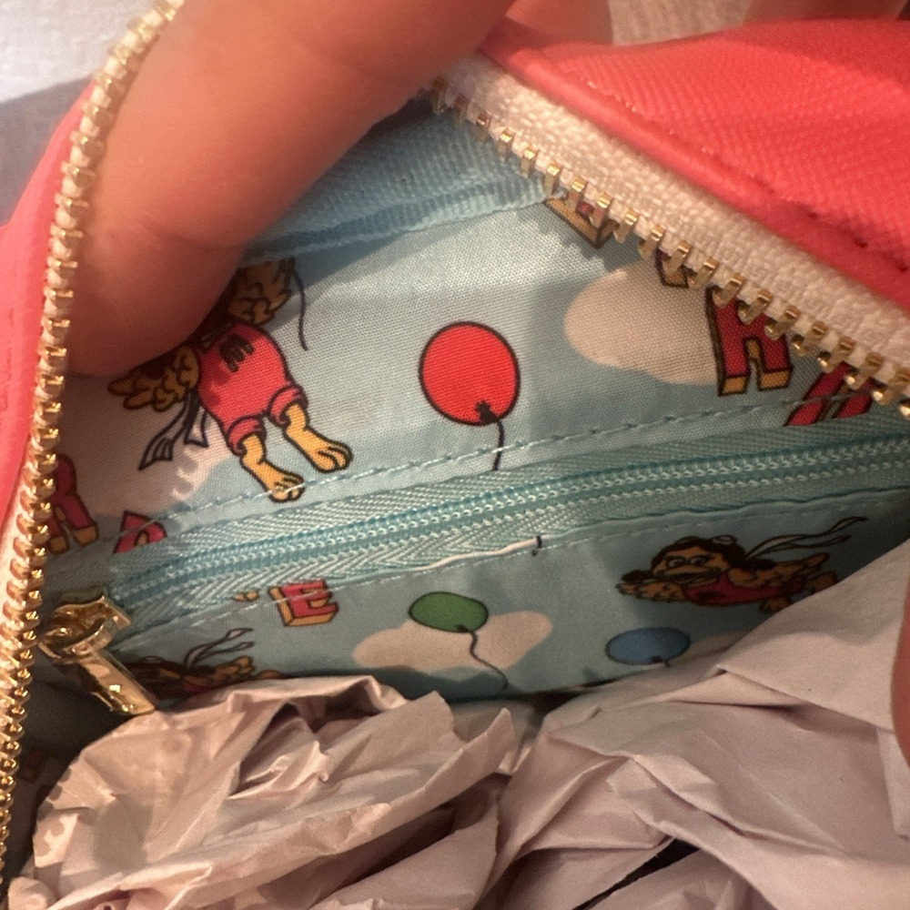Loungefly McDonalds Birdie the Early Bird Crossbuddies Crossbody Bag W/ Coin Bag - Picture 11 of 11